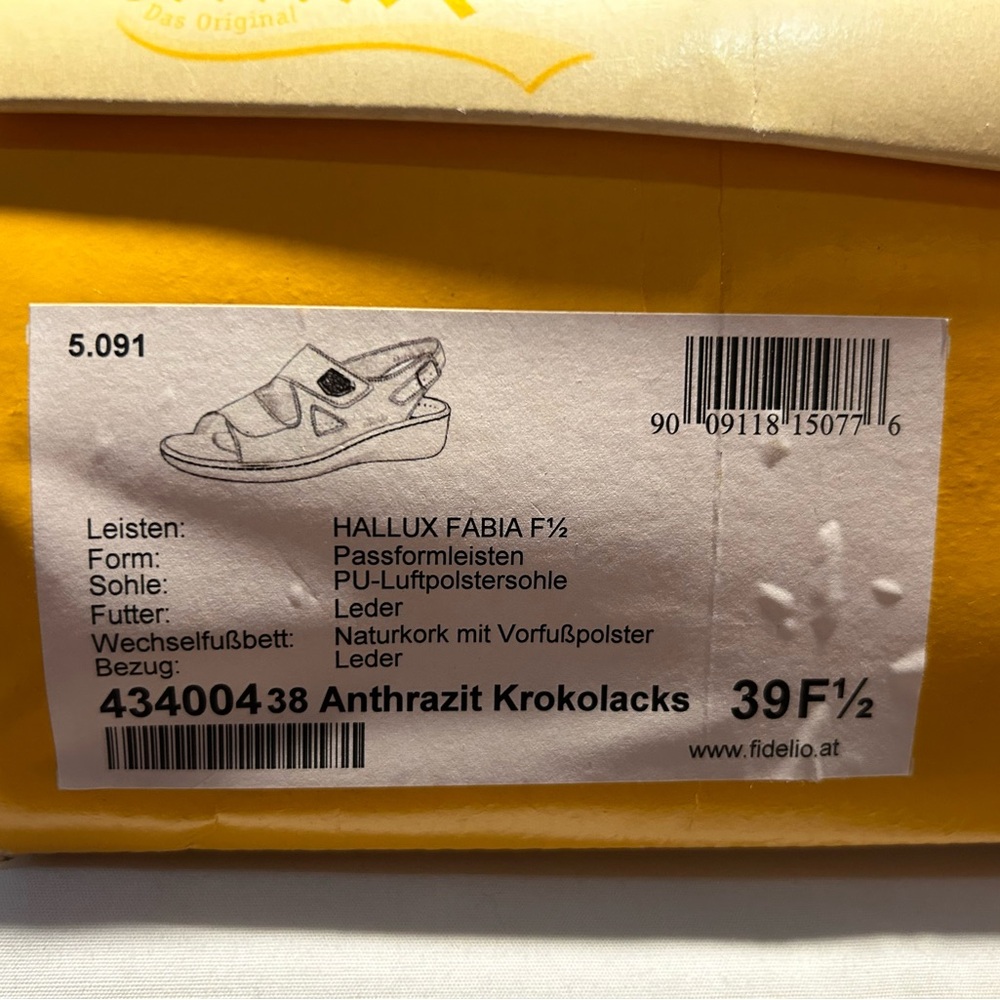 Brand New Women’s Fidelio “Hallux Fabia” Bunion sandals - Picture 3 of 3